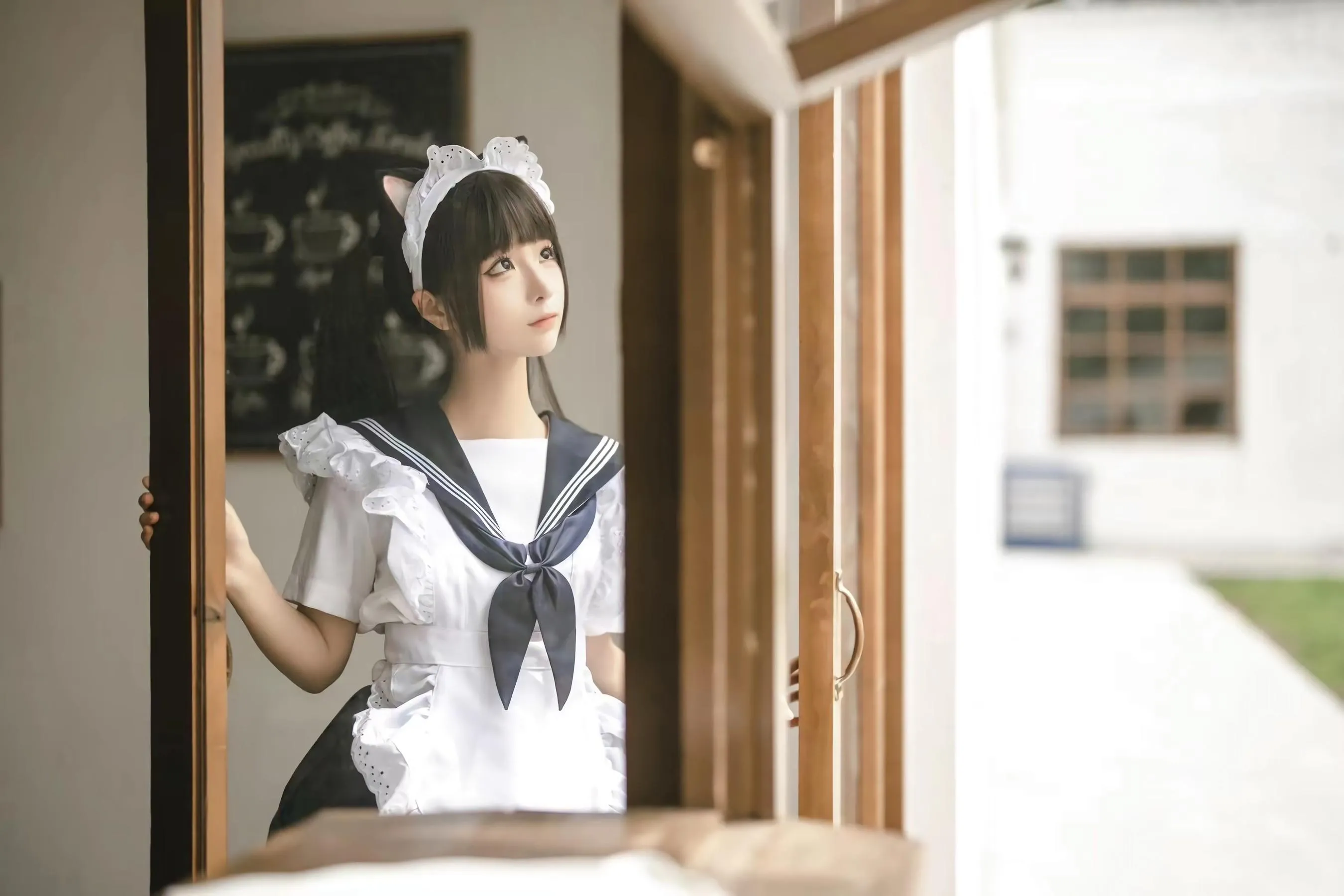 蠢沫沫 – NO.215 猫猫女仆 [24P]插图6